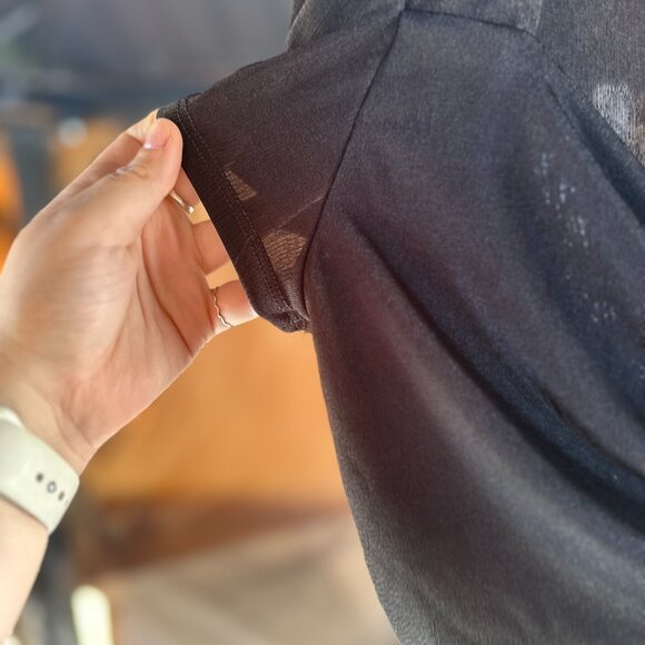 Cross-Cross Front Mini Crop Top – Size XL - Picture 3 of 8